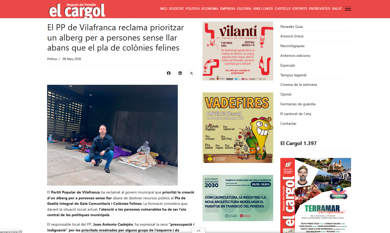 Personas sin Hogar